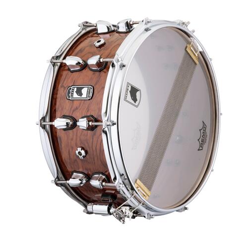 Image 4 - Mapex Black Panther 14" SHADOW Birch / Walnut Snare Drum BPNBW4650CXN