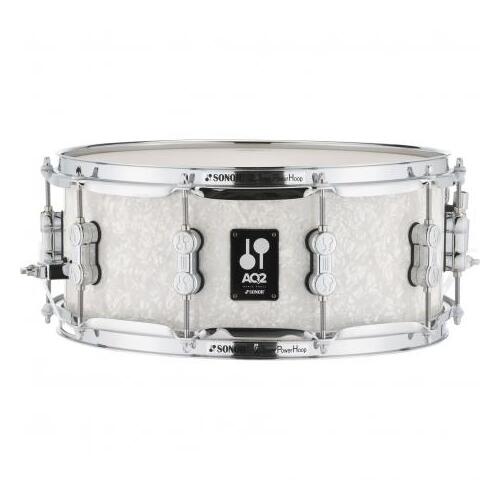 Sonor 13" x 6" AQ2 Snare Drum in White Marine Pearl