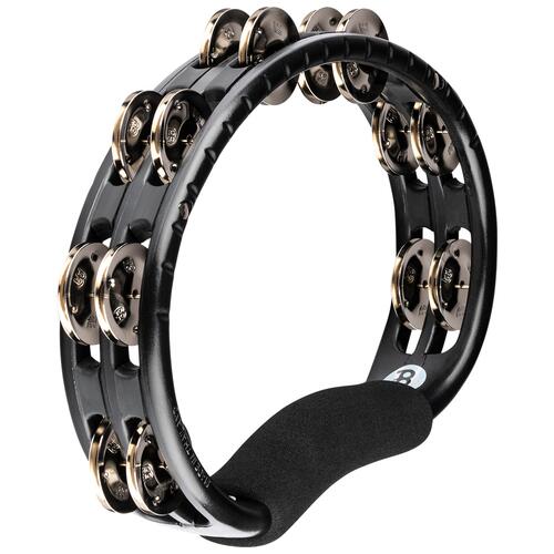 Image 2 - Meinl Percussion Traditional Hand Held ABS Tambourine, Dual row Aluminium jingles