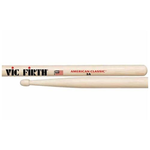 Vic Firth 5A American Classic Wood-Tipped Drum Sticks