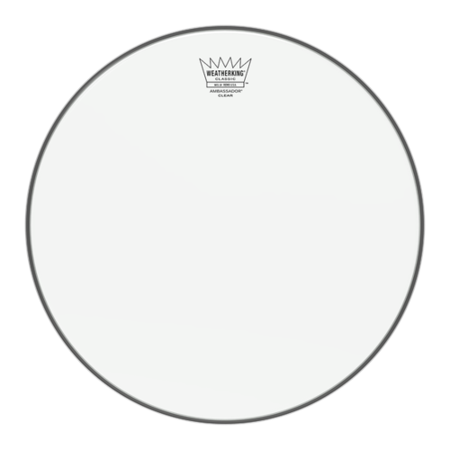 Remo Ambassador Classic Fit Clear Snare & Tom Tom Drum Heads