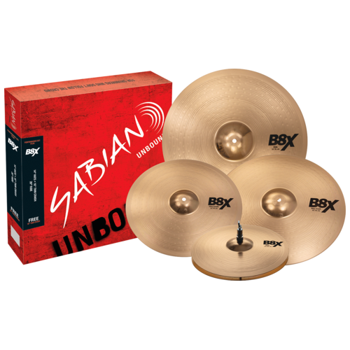 Sabian B8X Promo Bonus Cymbal Set with 18" Thin Crash