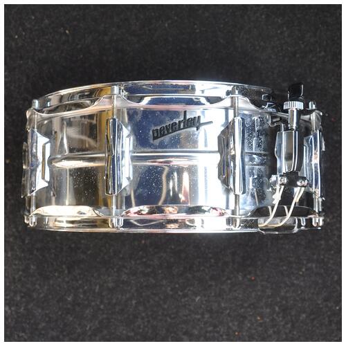 Image 1 - Beverley 14" x 5.5" Cosmic 21 Vintage Steel Snare Drum *2nd Hand*