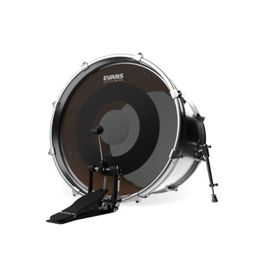 Image 2 - Evans dB One Bass Batter Practice Drum Head