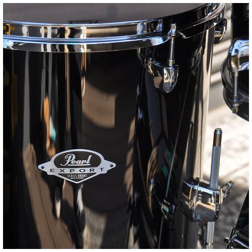 Image 6 - Pearl 10", 12", 14", 20" Export Shell Pack in Jet Black