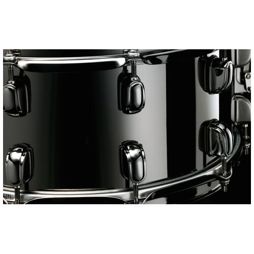 Image 3 - Tama S.L.P. 14"x 6.5" Black Brass Snare Drum (LBR1465)