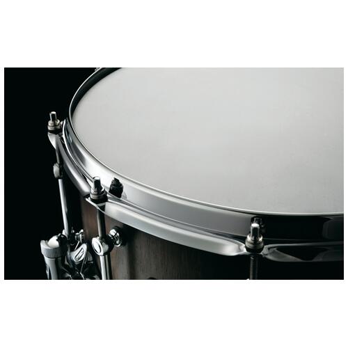 Image 5 - Tama S.L.P. 14"x 6.5" Walnut Snare Drum Matte Black	(LGW1465-MBW)