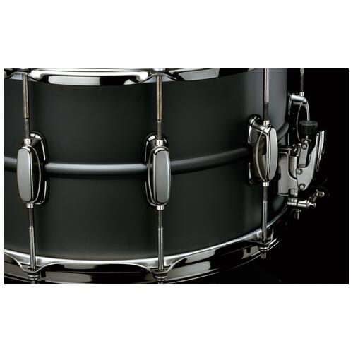Image 3 - Tama S.L.P. Big Black 14"x 8" Steel Snare Drum (LST148)