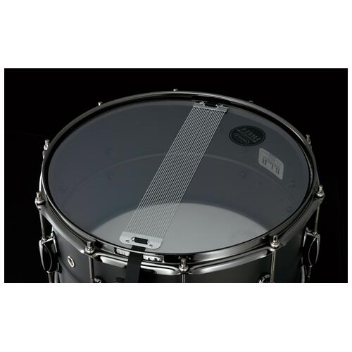 Image 4 - Tama S.L.P. Big Black 14"x 8" Steel Snare Drum (LST148)