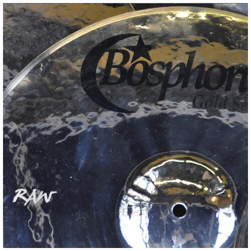 Image 4 - Bosphorus Gold Raw Set 4 Deluxe 14", 16", 18", 21" Pro Performance Set inc. Cymbal Bag