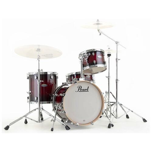 Pearl Decade Maple Bop 18" Shell Pack in Gloss Deep Red Burst