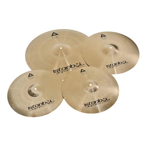 Image 1 - Istanbul Agop Xist Cymbal Set (4 Piece) - Brilliant Finish - Includes FREE Cymbal Bag