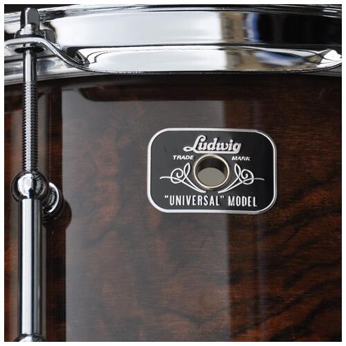 Image 2 - Ludwig 14" x 6.5" Universal Walnut Snare Drum
