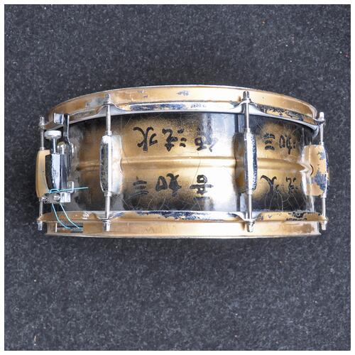 Image 1 - Pearl 14" x 5.5" Steel Snare with Hand-painted Hoops and Shell *2nd Hand*
