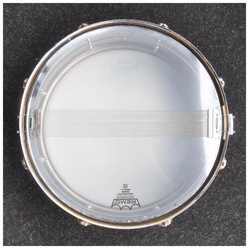 Image 3 - Pearl 14" x 5.5" Steel Snare with Hand-painted Hoops and Shell *2nd Hand*