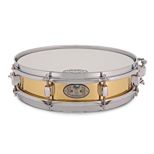 Image 3 - Pearl B1330 13" x 3.5" Brass Piccolo Snare