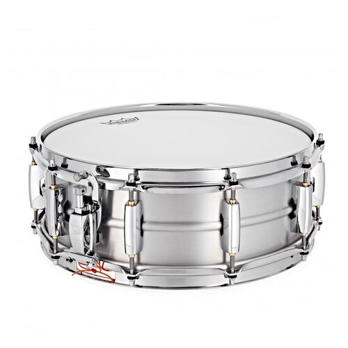 Image 3 - Pearl 14"x 5" Sensitone Heritage Alloy Aluminum Snare Drum