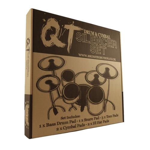 Image 3 - QT Drum Silencer Pads for Drumkit Boxed Set - mufflers