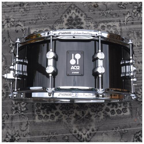 Image 1 - Sonor 14" x 6" AQ2 Snare Drums in Trans Satin Black finish