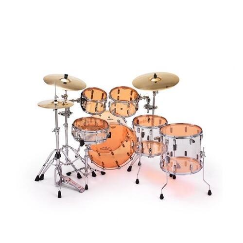 Image 3 - Remo Emperor Colortone Orange Drum Heads