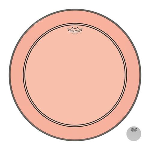 Image 1 - Remo Powerstroke 3 Colortone Orange Bass Drum Heads