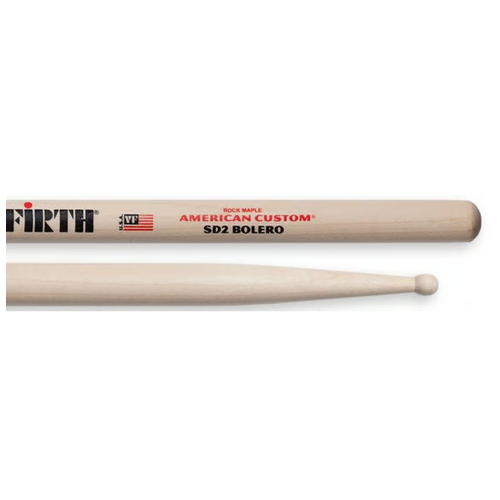 Vic Firth American Custom SD2 Bolero Rock Maple Drumsticks