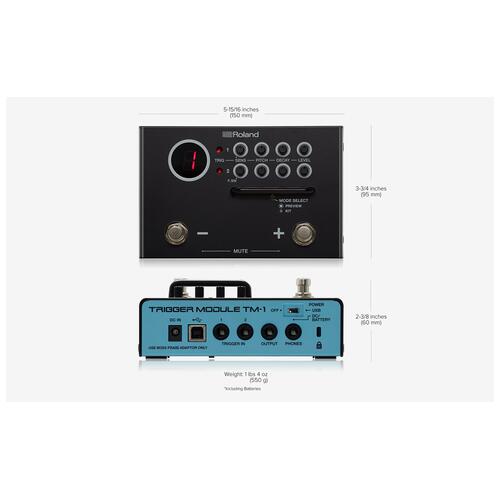 Image 9 - Roland TM-1 Electronic Drum Hybrid Trigger Module