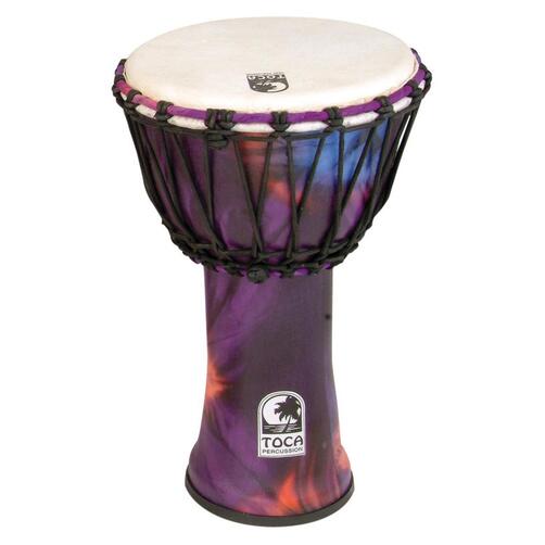 Toca Synergy Freestyle Djembe in Woodstock Purple