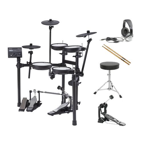 Roland TD-07DMK V-Drums Electronic Drum Kit - bundle