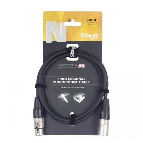 Stagg N-Series 6m XLR[m]-XLR[f] Cable - Professional series