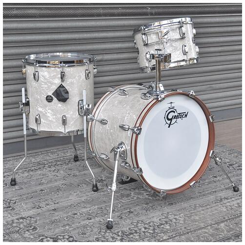 Gretsch 12", 14", 18" Renown Shell Pack in Vintage Pearl finish *2nd Hand*
