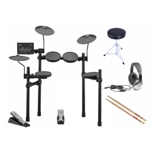 Yamaha DTX402 Electronic Drum Kit Bundle