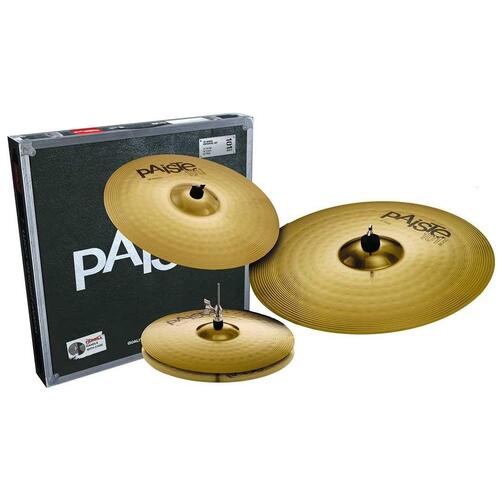 Paiste 101 Brass Universal Cymbal Box Set - 14/16/20