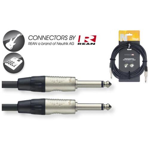 Stagg NGC Instrument Cable (10m/33ft, Neutrik/Rean) - NGC6R