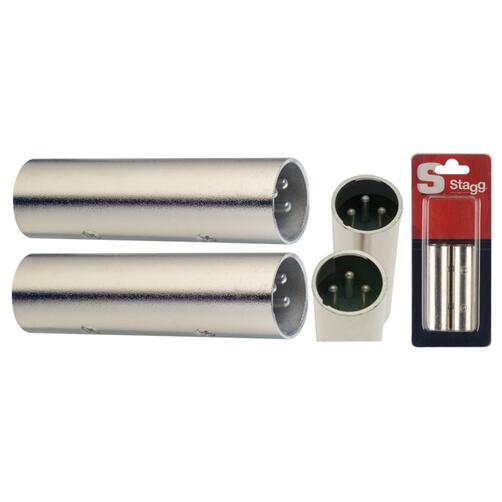 Stagg Male XLR Barrel Adaptor/Gender Changer