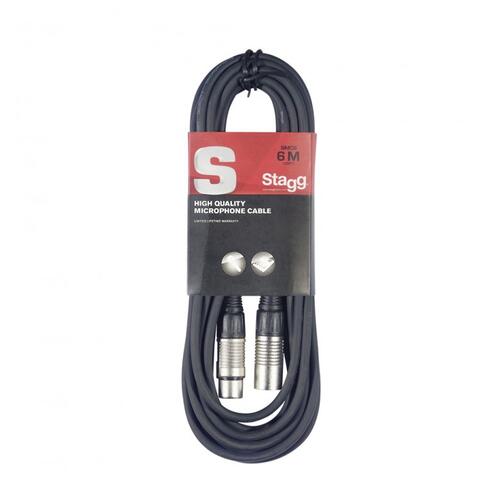 Stagg 6M XLR[m]-XLR[f] Cable