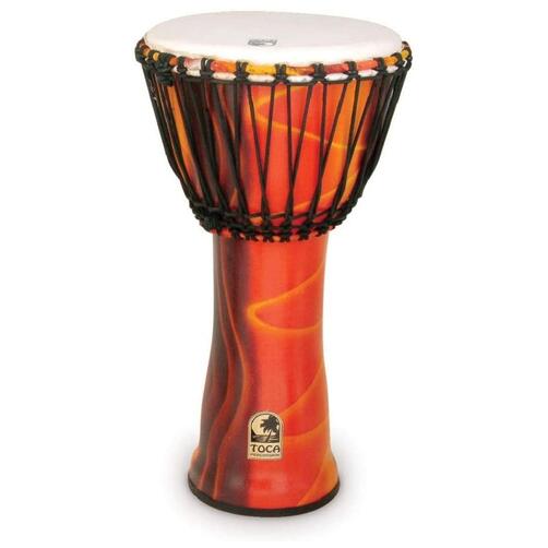 Toca Synergy Freestyle Djembe in Fiesta Finish