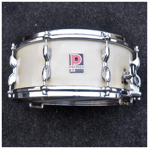 Premier 14" x 5" Vintage Royal Ace Snare in White *2nd Hand*