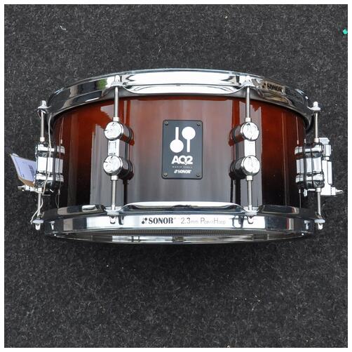 Sonor 14" x 6" AQ2 Snare Drum in Brown Fade Maple finish