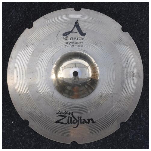 Zildjian 14" A Custom Rezo Bottom Hi Hat Cymbal *2nd Hand*