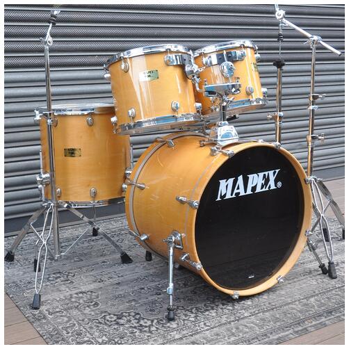 Mapex 12", 13", 16", 22" Pro M with 14 x 5.5" Maple Snare Drum and Hardware *2nd Hand*