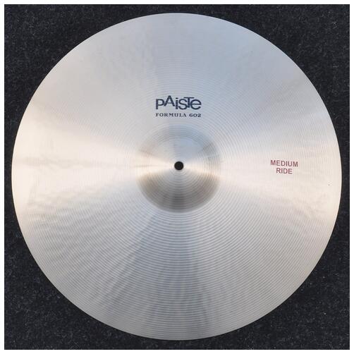 Paiste 20" Formula 602 Med Ride Cymbal *2nd Hand*