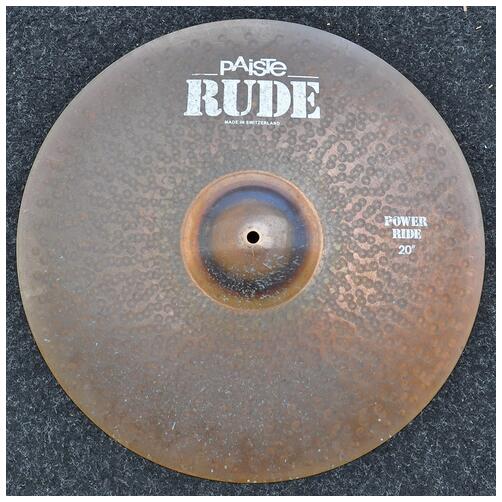 Paiste 20" Rude Power Ride Cymbal *2nd Hand*