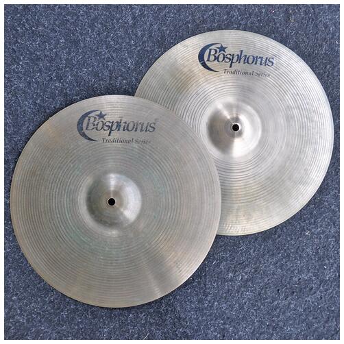 Bosphorus 15" Dark Traditional Hi Hat Cymbals *2nd Hand*