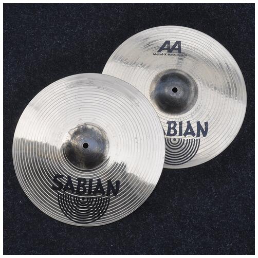 Sabian 14" AA Metal X Hats Cymbals *2nd Hand*