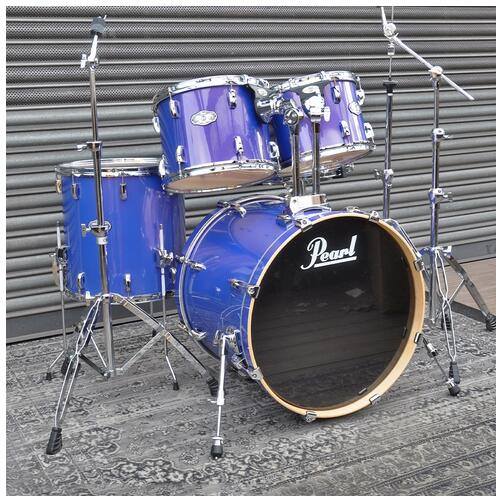 Pearl 12", 13", 16", 22" Vision VX Birch Shell Pack with 14" Steel Sensitone Alloy Snare in Wrapped Finish *2nd Hand*