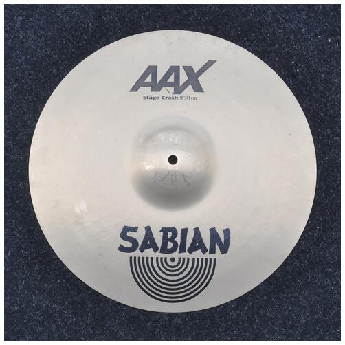 Sabian 16" AAX Stage Crash Cymbal *2nd Hand*