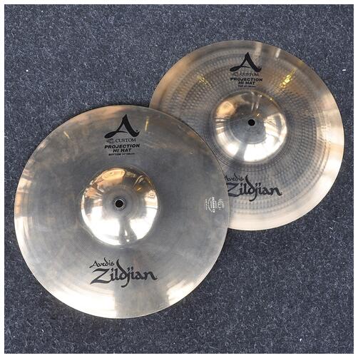 Zildjian 14" A Custom Projection Hi Hat Cymbals *2nd Hand*