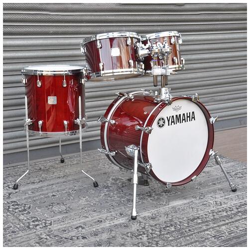 Yamaha 10", 12", 14", 18" Maple Custom Absolute Nouveau Shell Pack in Cherry Wood finish *2nd Hand*