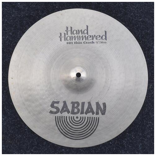 Sabian 15" Hand Hammered Thin Crash Cymbal *2nd Hand*